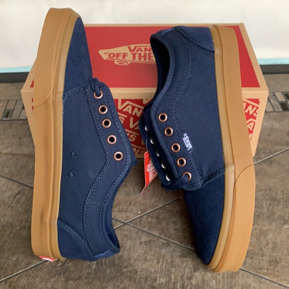 VANS CHUKKA LOW DRESS BLUES/GUM WMNS - Picture 7 of 15